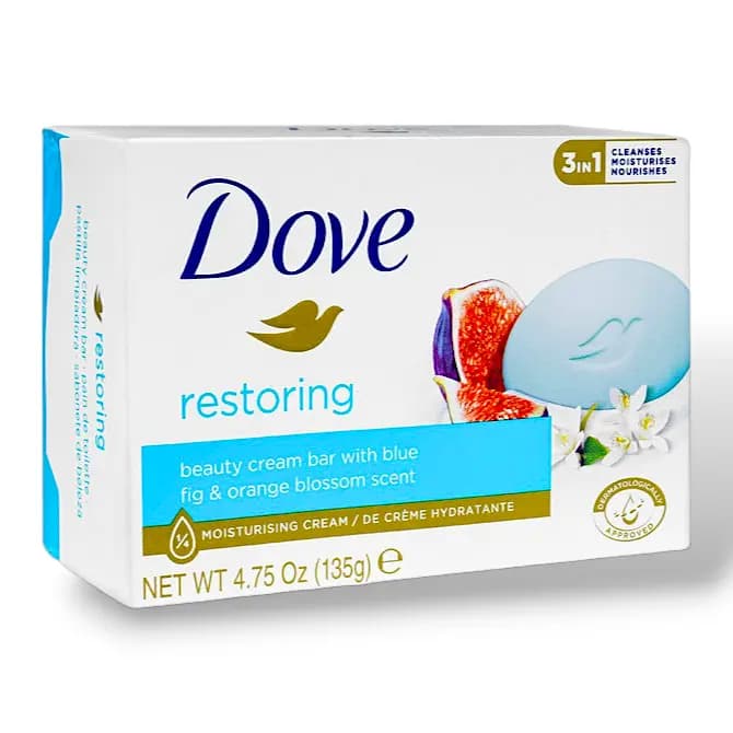 Dove Restoring Beauty Cream Bar Blue Fig and Orange Blassom